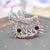 Fashion Crown Gauze Epoxy Inlay Rhinestones Hair Clip Hair Band 1 Piece