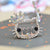 Fashion Crown Gauze Epoxy Inlay Rhinestones Hair Clip Hair Band 1 Piece