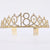 Fashion Crown Metal Plating Hollow Out Inlay Rhinestones Crown 1 Piece