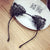 Fashion Cute Lace Cat Ears Headband Nhsm143316