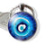 Fashion Devil's Eye Alloy Glass Keychain