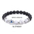 Fashion Devil's Eye Palm Artificial Crystal Stone Irregular Beaded Polishing Bracelets 1 Piece