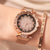 Fashion Diamonds Come To Work Quartz Bracelet Watch Starry Sky Female Watch Magnetite Magnet Milan Mesh Belt Watch Female