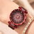 Fashion Diamonds Come To Work Quartz Bracelet Watch Starry Sky Female Watch Magnetite Magnet Milan Mesh Belt Watch Female