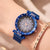 Fashion Diamonds Come To Work Quartz Bracelet Watch Starry Sky Female Watch Magnetite Magnet Milan Mesh Belt Watch Female