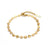 Fashion Disc Chain Bracelet Women's 316l Titanium Steel Gold Plated Bracelets Wholesale