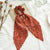 Fashion Ditsy Floral Cloth Ribbon Hair Tie 1 Piece