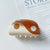 Fashion Eight-diagram-shaped Appetizer Hair Claw Half Tie Acetate Hair Clip