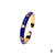 Fashion Enamel Geometric Copper Inlaid Zircon Open Ring Wholesale