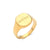 Fashion English Letters Ring Electroplated 18k Gold Ring Women's Jewelry Wholesale