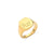 Fashion English Letters Ring Electroplated 18k Gold Ring Women's Jewelry Wholesale