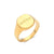 Fashion English Letters Ring Electroplated 18k Gold Ring Women's Jewelry Wholesale