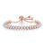 Fashion Eye Copper Zircon Bracelets In Bulk