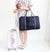 Fashion Flamingo Solid Color Nylon Travel Bags