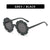 Fashion Flower Ac Round Frame Full Frame Kids Sunglasses