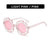 Fashion Flower Ac Round Frame Full Frame Kids Sunglasses