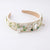 Fashion Flower Alloy Inlay Rhinestones Hair Band 1 Piece