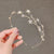 Fashion Flower Alloy Inlay Rhinestones Hair Band 1 Piece