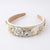 Fashion Flower Alloy Inlay Rhinestones Hair Band 1 Piece