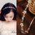 Fashion Flower Alloy Plating Inlay Artificial Gemstones Hair Band 1 Piece