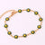 Fashion Flower Brass Gold Plated Necklace In Bulk