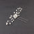 Fashion Flower Metal Rhinestones Hairpin