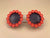 Fashion Flower Pc Round Frame Full Frame Kids Sunglasses