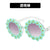 Fashion Flower Pc Round Frame Full Frame Kids Sunglasses