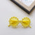 Fashion Flower Pc Round Frame Patchwork Full Frame Kids Sunglasses