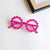 Fashion Flower Pc Round Frame Patchwork Full Frame Kids Sunglasses