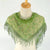 Fashion Flower Polyester Lace Chiffon Scarves