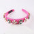 Fashion Flower Sponge Diamond Hair Band