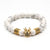 Fashion Frosted Natural Stone Crown Bracelets Wholesale