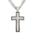 Fashion Full Diamond Cross Pendant Cuban Chain Alloy Necklace Wholesale