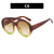 Fashion Geometric Ac Round Frame Full Frame Women's Sunglasses