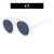 Fashion Geometric Ac Round Frame Full Frame Women's Sunglasses