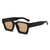 Fashion Geometric Ac Square Full Frame Women's Sunglasses