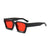 Fashion Geometric Ac Square Full Frame Women's Sunglasses