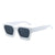 Fashion Geometric Ac Square Full Frame Women's Sunglasses