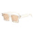 Fashion Geometric Ac Square Full Frame Women's Sunglasses