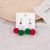 Fashion Geometric Alloy Enamel Women's Earrings 1 Pair