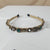 Fashion Geometric Alloy Inlay Artificial Pearls Rhinestones Hair Band