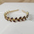 Fashion Geometric Alloy Inlay Artificial Pearls Rhinestones Hair Band