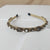 Fashion Geometric Alloy Inlay Artificial Pearls Rhinestones Hair Band