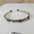 Fashion Geometric Alloy Inlay Artificial Pearls Rhinestones Hair Band