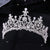 Fashion Geometric Alloy Inlay Rhinestones Crown 1 Piece