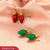 Fashion Geometric Alloy No Inlaid Earrings