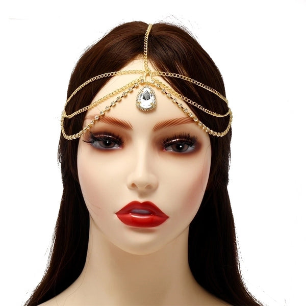 Fashion Geometric Alloy Plating Headwear 1 Piece