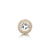 Fashion Geometric Alloy Plating Inlay Rhinestones Charms Jewelry Accessories