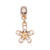 Fashion Geometric Alloy Plating Inlay Rhinestones Charms Jewelry Accessories